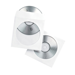 Fellowes Envelopes CD DVD 90691 With Window 1254X1254mm White Pack 100