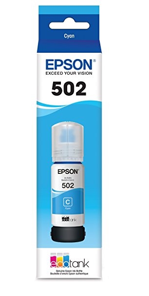 Epson T502 C13T03K292 OEM ECO Tank Ink Cartridge Cyan