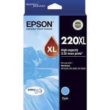 Epson 220Xl OEM Ink Cartridge C13T294292 Cyan