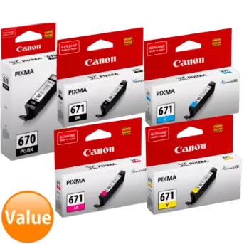 Canon CLI671 Value Pack