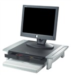 Fellowes Office Suites Monitor Riser Plus Black Silver