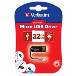 Verbatim Usb 44051 Store N Go Micro 20 Drive 32Gb Black