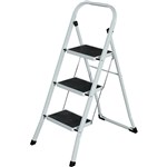 Italplast Step Ladder 3 Step Ladder 750 x 460 x 1040mm White