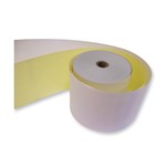 Kleenkopy Cash Register Roll 2 Ply 76X76mm White Yellow