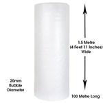 Polycell Bubblewrap 1500mmx100M 20mm Bubble