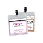 Visitor Plastic Wallet Visitors  Contractors Pass