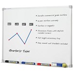 Quartet Penrite Slimline Premium Whiteboard 1500X1200Mm