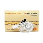 Bibbulmun Correction Tape Sidewinder 5mmx8M Wht 12