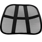 Fellowes Office Suites Mesh Back Support 381X451X127mm Black