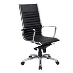 Cogra Ys115H Executive High Back Leather Chair Black