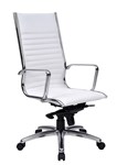 Cogra Ys115H Executive High Back Leather Chair White
