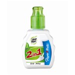 Papermate Liquid Paper 2In1 Correction Fluid White