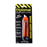 Diplomat Budget Safety Cutter Spring Loaded Orange