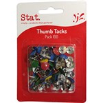 Esselte Drawing Pins Assorted Pack 100