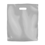 Bee Dee Bag Frosted Natural HDPE Large 520x355x75mm