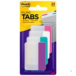 PostIt Tabs 686pwav 50mm Bright Colours Pack 4