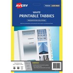 Avery Tabbies Printable A4 L7431 Pack 48 White