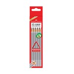 FaberCastell Triangular HB Dot Grip Pack 12