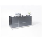 Reception Counter Hugo 1800 X 950 X 1150 Grey