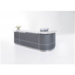 Reception Counter Executive 2750 X 950 X 1150H Left Hand Side Grey