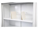 Rapid Go Tambour Slotted Shelf Ws 1200 White China