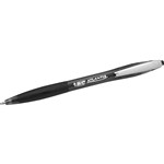 Bic Pen Atlantis Retractable Medium Ball 12 Black