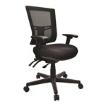 Buro Metro2 Chair 247 Mesh Back Task 160Kg Capacity With Arms