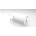 Apollo G Eco Desk 1200X700Mm White Leg White Top