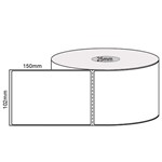 Zebra Direct Thermal Eco Perforated Labels 400