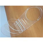 CUSTOM ACRYLIC DINNERWARE DISPLAY HOLDER