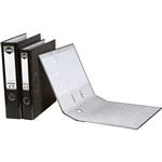 Marbig Binder Lever Arch FS Reinf Spine Black Mottle