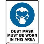 Prochoice Safety Sign Dust Mask 450 x 600mm