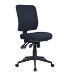 Aviator Ergonomic Task Chair Ys117 Black No Arms