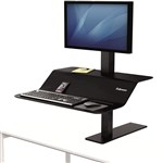 Fellowes Lotus Ve Sit Stand Ve Single Workstation