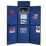 Nobo Portable Display Board 6 Panel B190043