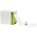 Marbig Binder Insert Clearview Lever Arch A4 White