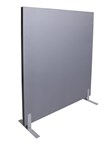Rapid Acoustic Screen 1800Wx1500H Freestanding Grey