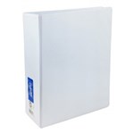 Binder Insert Clearview Ring A4 2D 65mm White