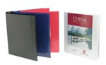Binder Insert Clearview Ring A4 4D 38mm Red