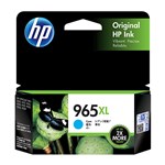 Hp 965Xl OEM Cyan Ink 3Ja81Aa 1600Pg