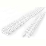 BINDING WIRE 23LOOP 21 12MM 85PG WHITE BOX OF 100