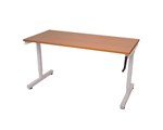 Rapid Manual Height Adjustable Desk 1800X700X7151015H Up To 1015Mm High Wh