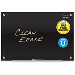 QUARTET INFINITY GLASS BOARD 600X450 BLACK