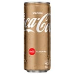 CocaCola Drink Vanila Coke Mini Can 250Ml 24 Cans