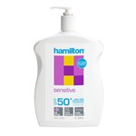 Hamilton Sunscreen Sensitive Lotion Spf50 1L