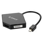 Orico Mini Display Port To Hdmi  Vga  Dvi Adapter  Black