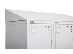 Rapid Go 30 Degree Sloping Top For Single Locker 270Mm H X 305Mm W Sliver G