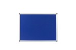Rapid Pinboard 2400X1200 Aluminium Frame With Conceled Corners Blue