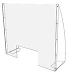 Hygiene Screen With Side Wings And Cut Out Includes Gel Tape 900W X 800Mmh