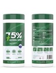 Regal Wipes Alcohol ISO Wipes 75 Tub 100
